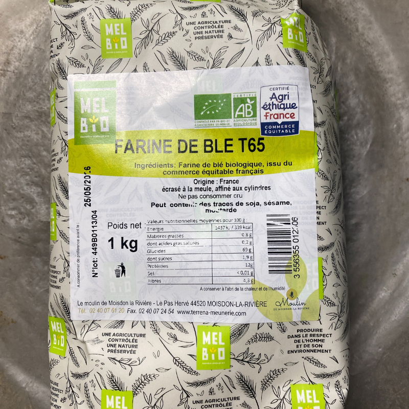 Farine de Blé Bio - Du Panier à l'Assiette Farine de Blé Bio - Du Panier à l'Assiette