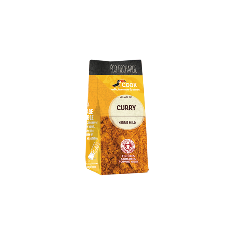 Curry en Poudre Bio - Du Panier à l'Assiette