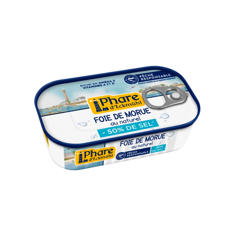 Foie de Morue au Naturel - Du Panier à l'Assiette