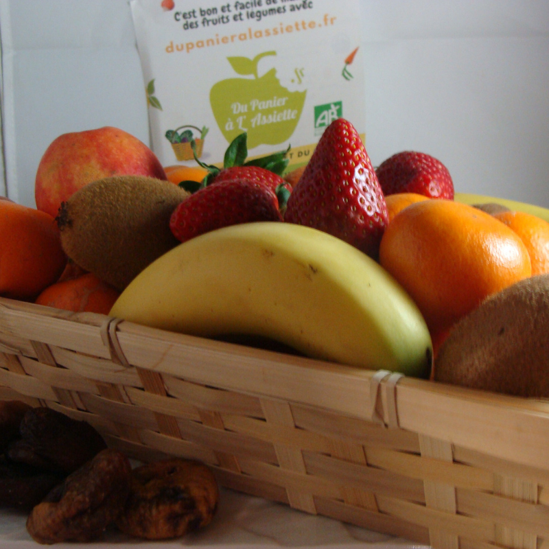 Corbeilles de Fruits Bio en Entreprise - Du Panier à l'Assiette
