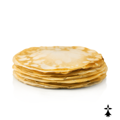 Crêpes en pile