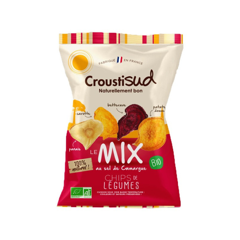 Chips de légumes Bio - Du Panier à l'Assiette Chips de légumes Bio - Du Panier à l'Assiette