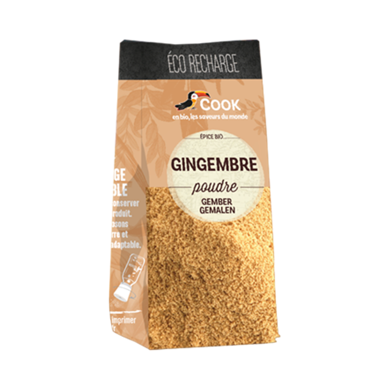 Gingembre en Poudre Bio - Du Panier à l'Assiette