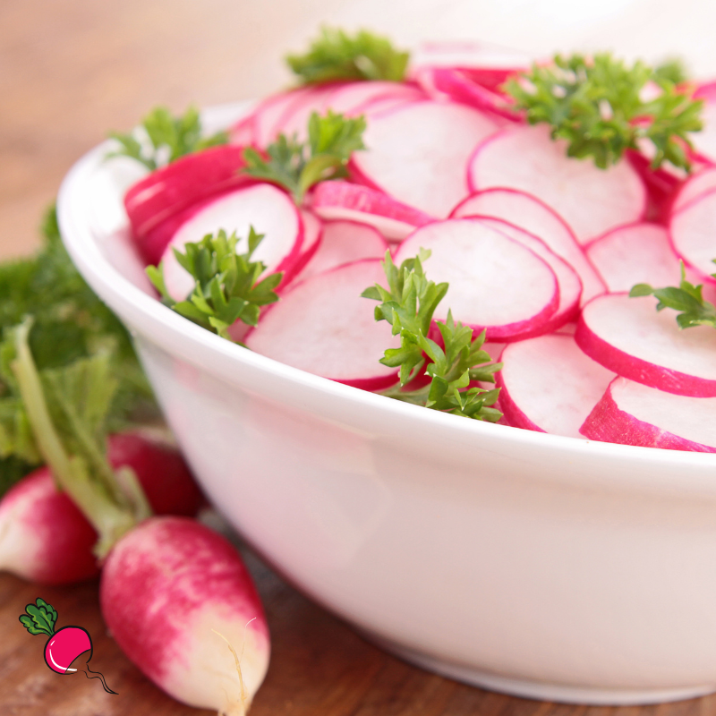 radis botte bio- Du Panier &agrave; l'Assiette