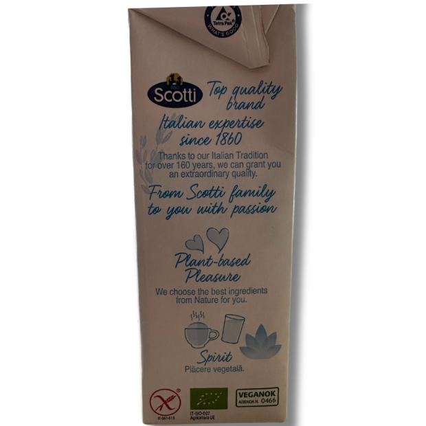 Boisson végétale de riz Bio - Du Panier à l'Assiette