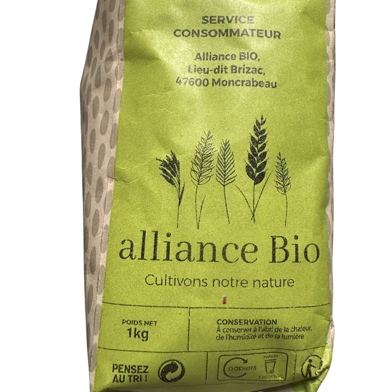 Farine de Maïs Bio - Du Panier à l'Assiette Farine de Maïs Bio - Du Panier à l'Assiette