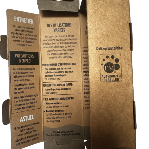 Perles de céramique - Du Panier à l'Assiette