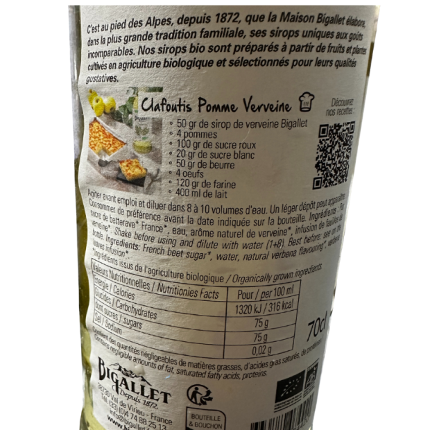 Sirop de Thym Bio - Du Panier à l'Assiette