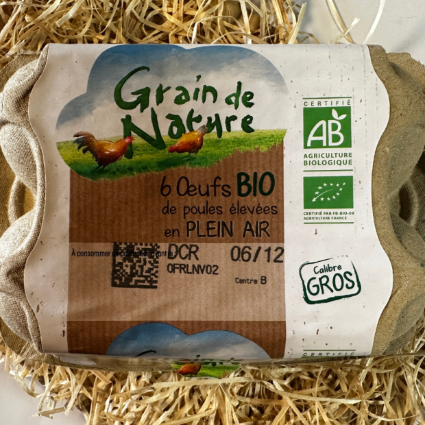 Oeuf Bio - Du Panier à l'Assiette