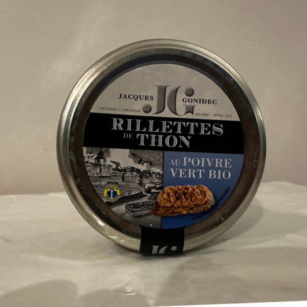 Rillettes de Thon poivre vert - Du Panier à l'Assiette