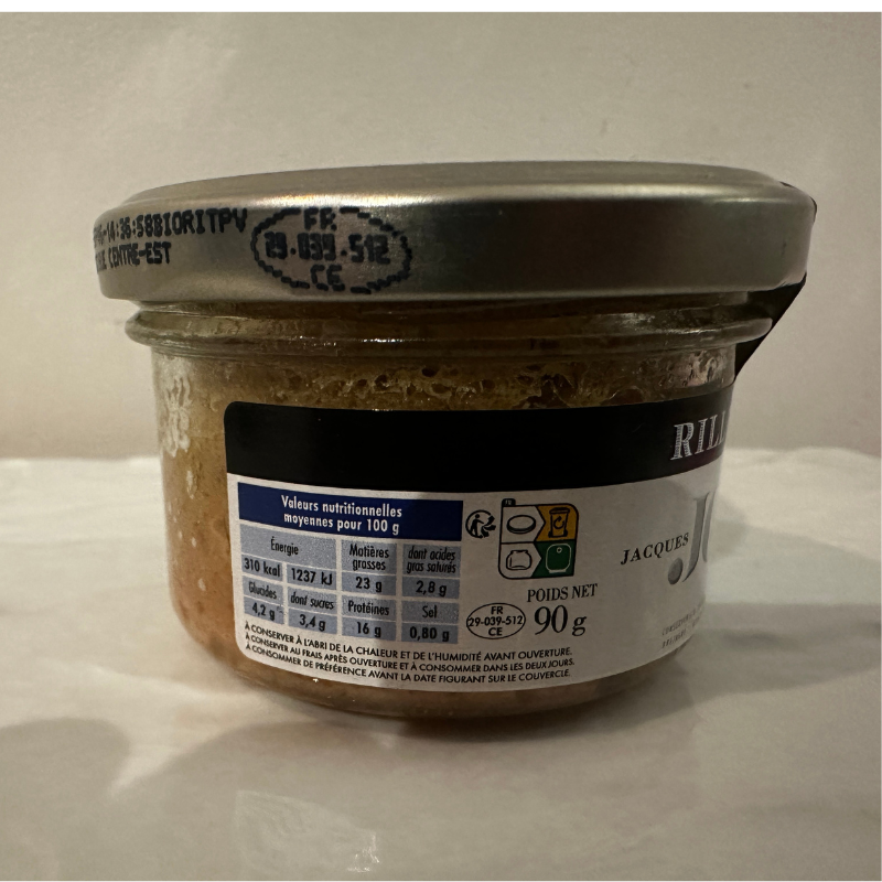 Rillettes de Thon poivre vert - Du Panier à l'Assiette