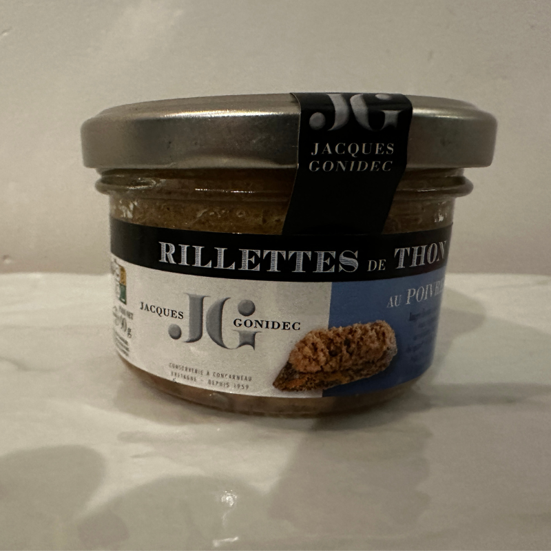 Rillettes de Thon poivre vert - Du Panier à l'Assiette