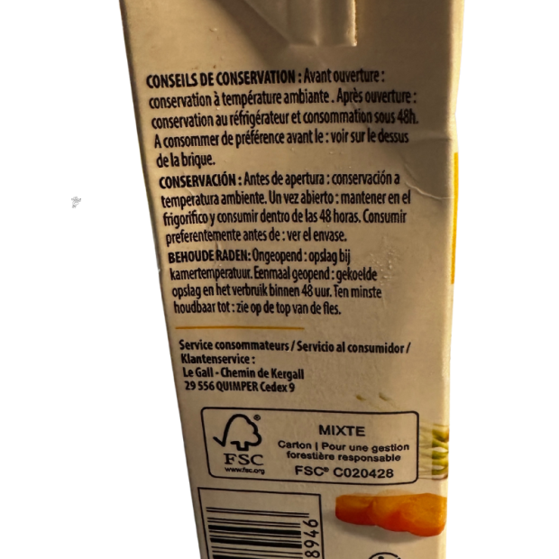 Moulin&eacute; de Potiron et Butternut Bio- Du Panier &agrave; l'Assiette