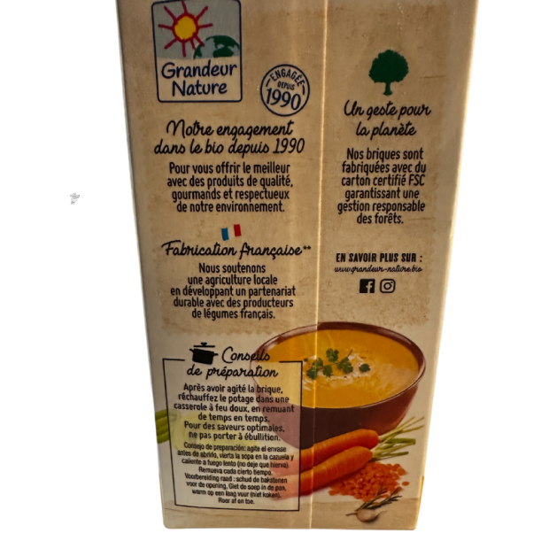 Moulin&eacute; de Potiron et Butternut Bio- Du Panier &agrave; l'Assiette