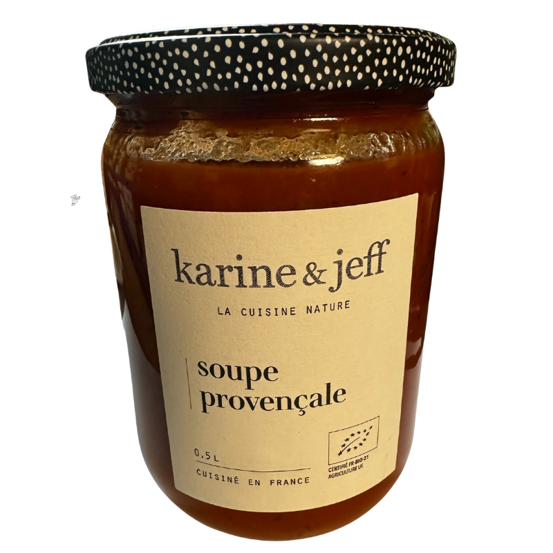 Soupe provençale Bio- Du Panier à l'Assiette Soupe provençale Bio- Du Panier à l'Assiette