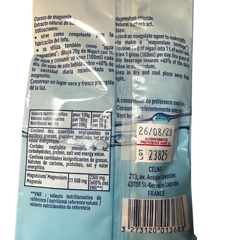 Nigari Celnat Bio - Du Panier &agrave; l'Assiette