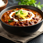 Haricots rouges et l&eacute;gumes cuisin&eacute;s &agrave; la mexicaine Bio- Du Panier &agrave; l'Assiette