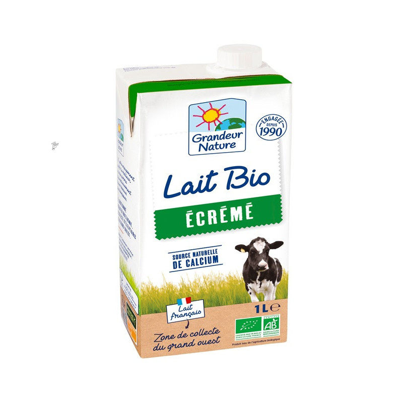 Lait &eacute;cr&eacute;m&eacute; 1L