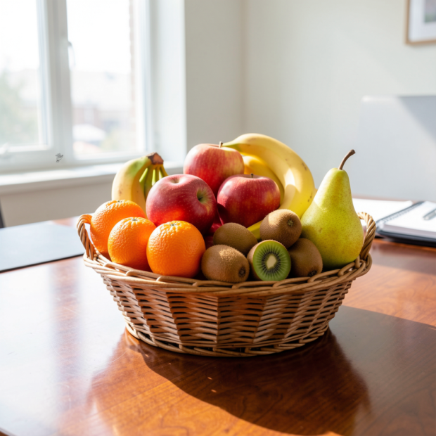 Corbeilles de Fruits Bio en Entreprise - Du Panier &agrave; l'Assiette