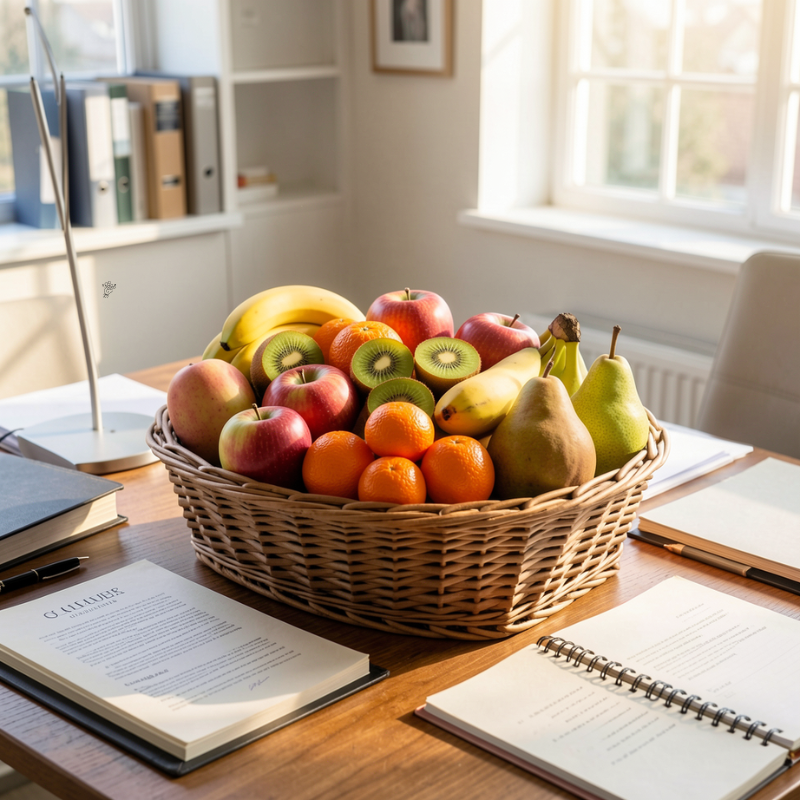 Corbeilles de Fruits Bio en Entreprise - Du Panier &agrave; l'Assiette