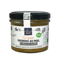 Compot&eacute;e d\'oignons au Miel d\'abeilles noires