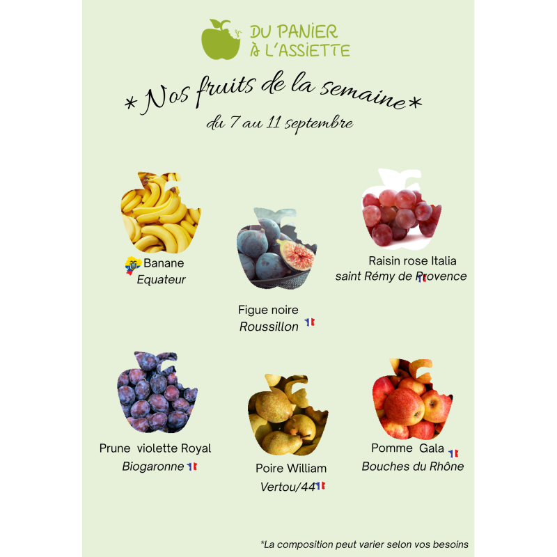 Corbeilles de Fruits Bio en Entreprise - Du Panier à l'Assiette Corbeilles de Fruits Bio en Entreprise - Du Panier à l'Assiette