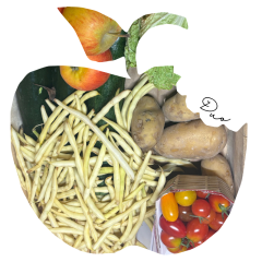 Panier duo mixte Fruits & Légumes Bio