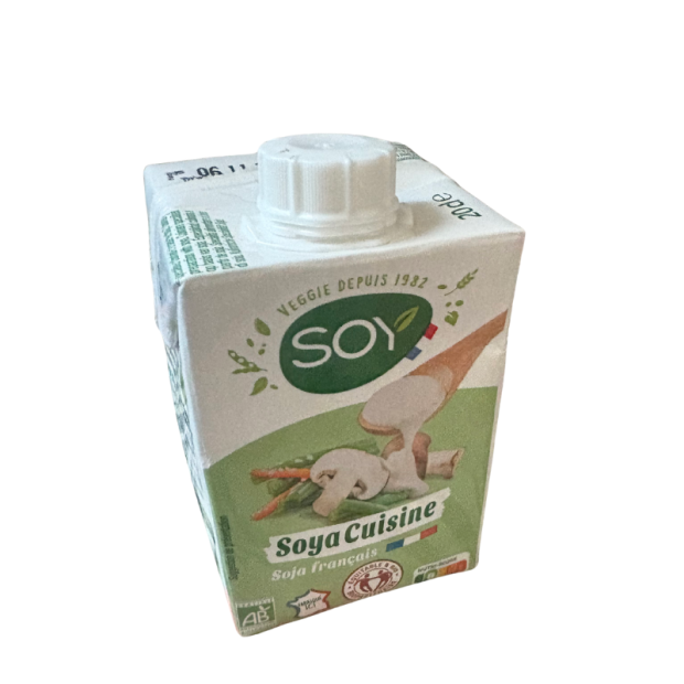 Soya cuisine Soy Bio - Du Panier &agrave; l'Assiette