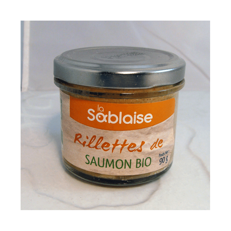Rillettes de Saumon Bio - Du Panier à l'Assiette