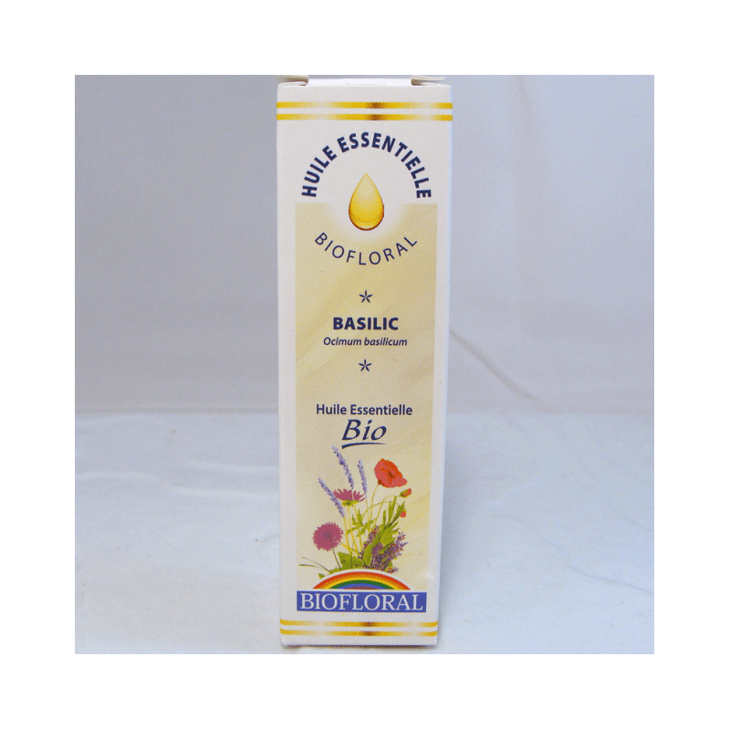 Huile Essentielle Basilic Bio - Du Panier à l'Assiette Huile Essentielle Basilic Bio - Du Panier à l'Assiette