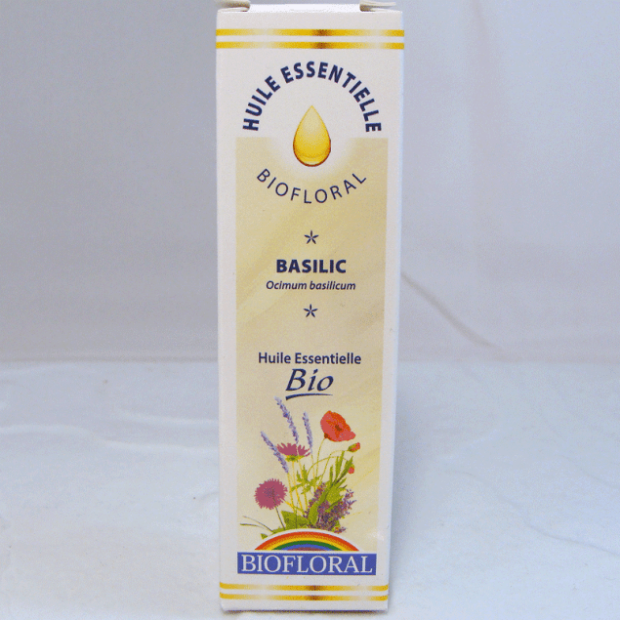 Huile Essentielle Basilic Bio - Du Panier à l'Assiette